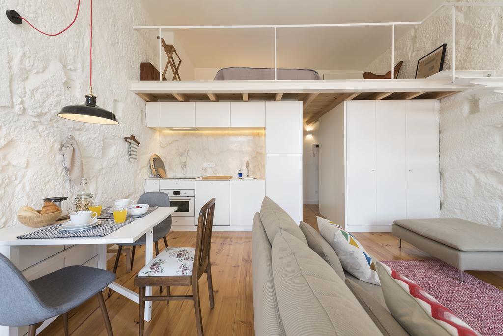 Lovelystay - Cativo Mezzanine Studio Porto Exterior foto